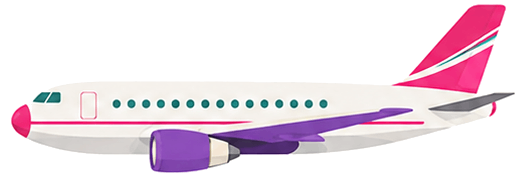 An airplane